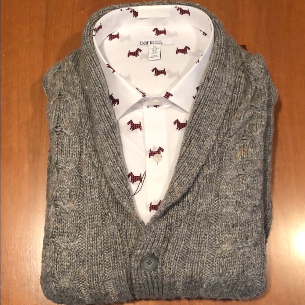 Knit cardigan